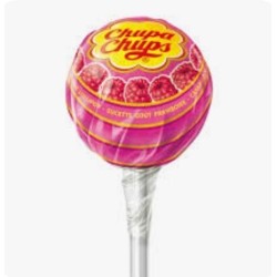 Sucette chupa chups framboise