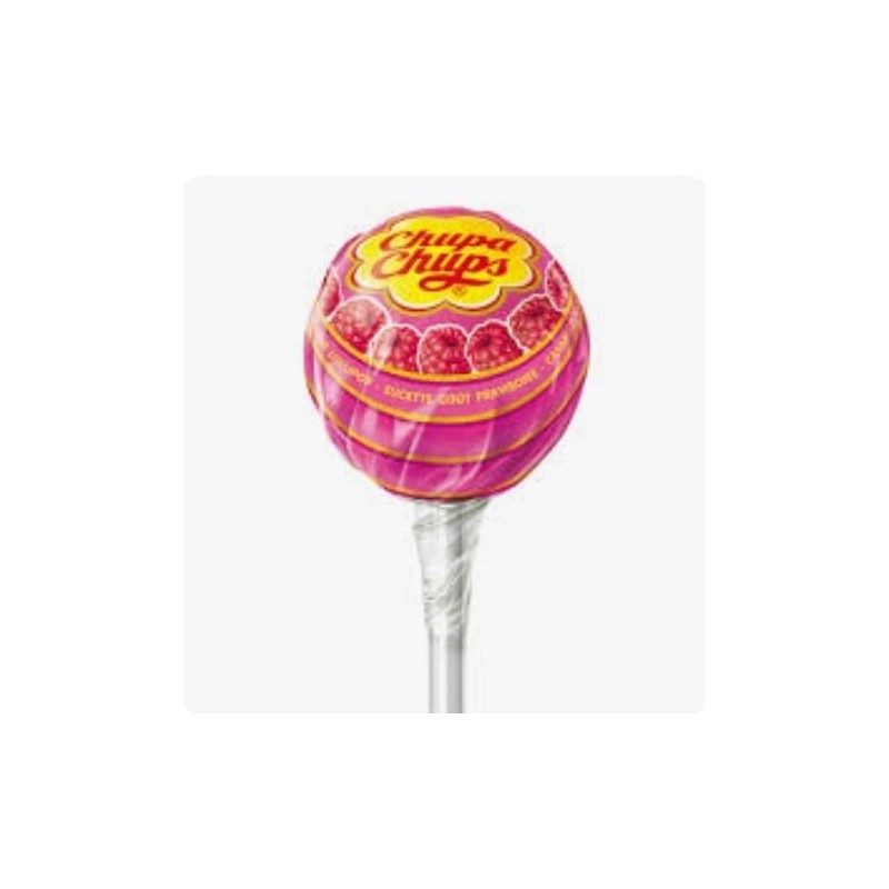 Sucette chupa chups framboise