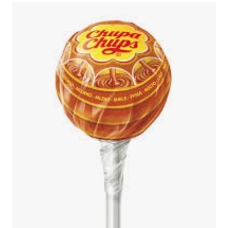 Sucette caramel chupa chups