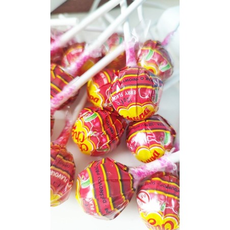 Sucette chupa chips cerise 🍒