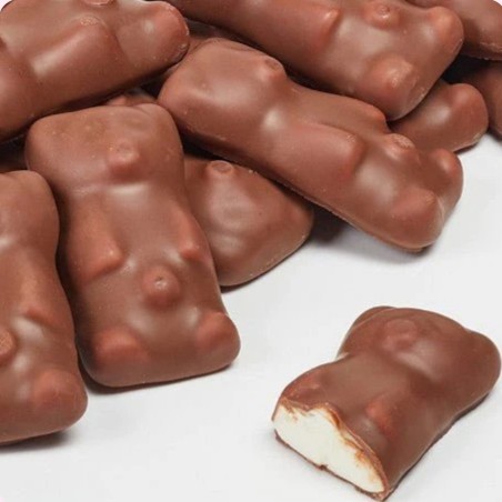 Ourson Guimauve Chocolat au Lait Lutti