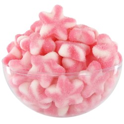 Etoile twist fraises sucré