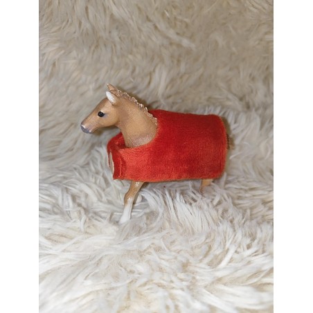 Couverture schleich  doux corail