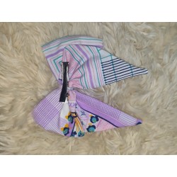 Grosse Barrette violet