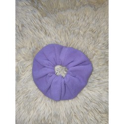 Chouchou polaire violet