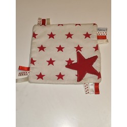 Doudou plat étoile