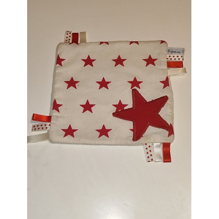 Doudou plat étoile