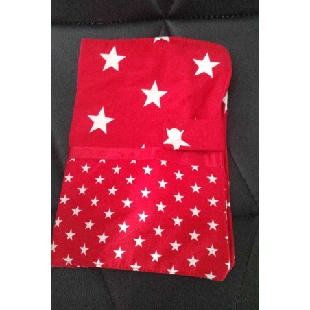 Protège carnet de santé rouge