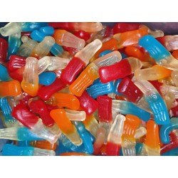 Bouteille multicolore lisse Halal