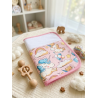 Protège carnet de santé licorne